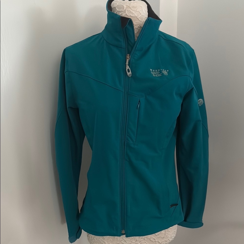 Women's Teal Softshell Jacket